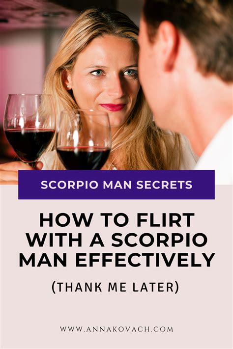 How To Flirt With A Scorpio Man Effectively 6 Surefire Tips In 2020