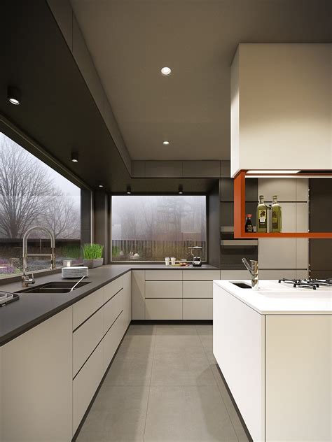 kitchen wall decor ideas floor lighting table inspiring modern kitchen design