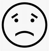 Sad Smiley Emoticon Frown Pngitem Sadness sketch template