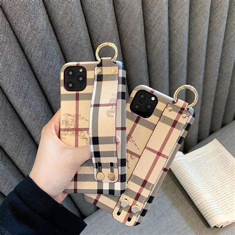 Luxury Brand Burberry Strap Phone Case Iphone X Xs Max Xr