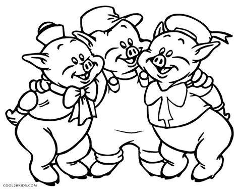 pigs coloring page  printable coloring pages