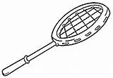 Raquetas Racket Raqueta sketch template