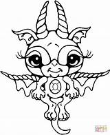 Dragon Coloring Pages Baby Bitty Printable Drage Tegninger Til Clipart Popular Drawing sketch template