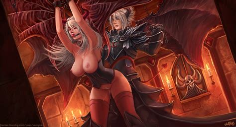 Lucricia And Archon By Vempire Hentai Foundry