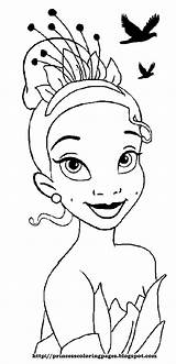 Coloring Princess Tiana Frog Pages Disney Printable Color Colouring Sheets Kids Jasmine African American Cartoons Cartoon Woody Cute Print Barbie sketch template