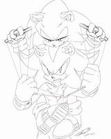Sonadow Sonic sketch template