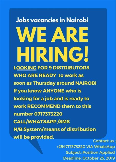 job vacancies nairobi