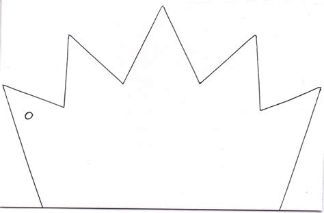 kings crown template clipart