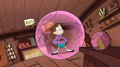 Image S1e2 Mabel Inside Hamster Ball Png Gravity Falls