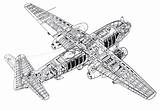 Arado Cutaway Reconnaissance Drawings sketch template