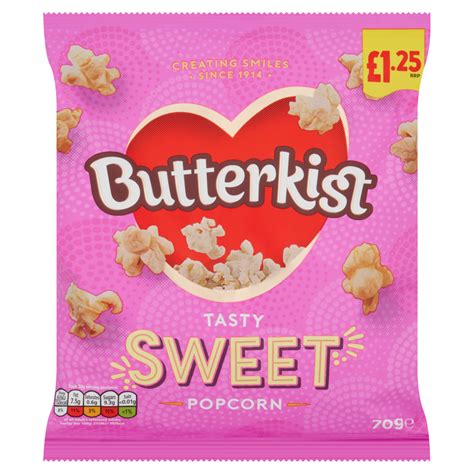 Butterkist Tasty Sweet Popcorn 70g