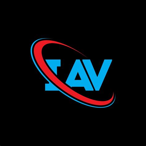 iav logo iav letter iav letter logo design initials iav logo linked  circle  uppercase