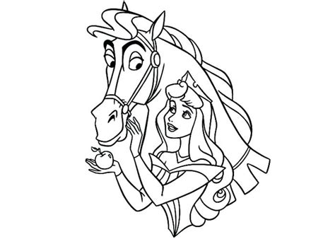 princess horse coloring pages  getdrawings