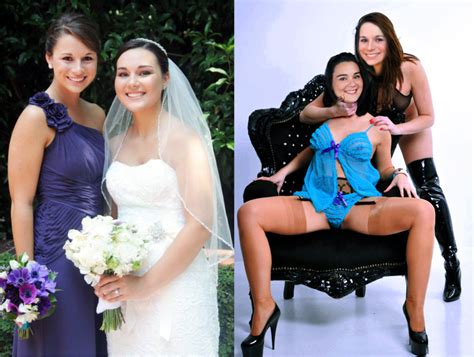 001  In Gallery Wedding Party Brides Before And After