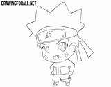 Chibi Draw Naruto Drawing Tutorial Head Outlines Drawingforall Step Ayvazyan Stepan Tutorials Posted Bandage sketch template