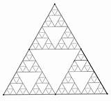 Sierpinski Triangle Fractal Fractals Triangles Gif Intersection Pentagon Coe Jwilson Uga Edu Applying Topology Theorem Sets Appear Larger Than They sketch template