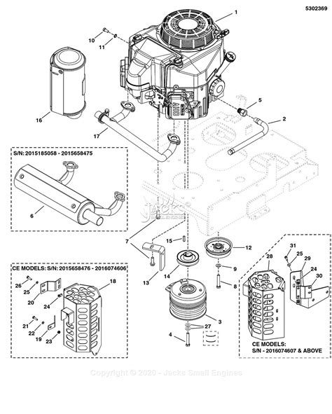 ferris  ccw series   mower deck ccwkav parts diagram  engine pto sn