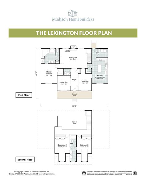 lexington madison homebuilders floor plans house floor plans building  house