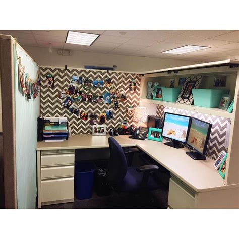 cubicle makeover ideas  pinterest