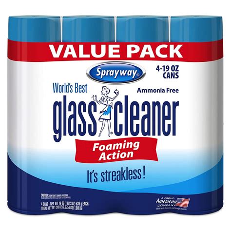 sprayway glass cleaner  pk  oz walmartcom
