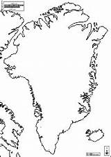 Greenland Maps Coasts Boundaries Localities Names Main Denmark sketch template