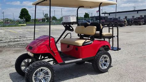 custom ez  txt gas golf cart  sale  saferwholesalecom youtube