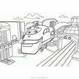 Chuggington Xcolorings Speedy Locomotive sketch template
