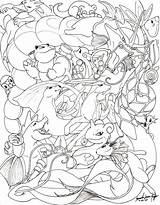 Pokemon Water Para Deviantart Line Desde Guardado Colorear sketch template