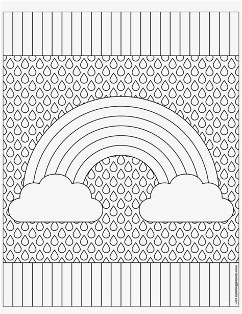 coloring pattern pages rainbow cp large png   colouring sheet