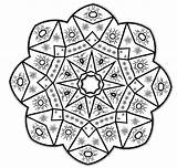 Mandala Chakra Kaleidoscope Mandalas Mondays Ausmalbilder sketch template