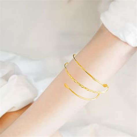 fashion swirl upper arm bracelet armlet cuff bangle wrap armband adjustable ebay