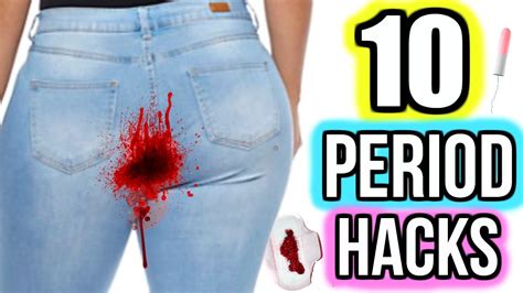 10 period hacks every girl needs to know diys hacks