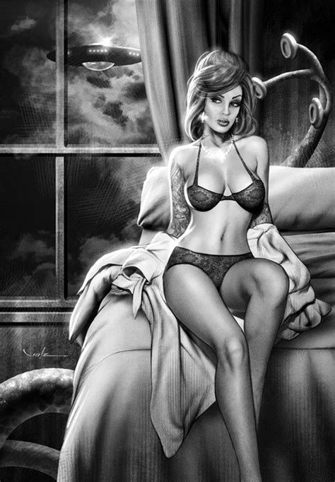 Waiting For Bedtime By Carlos Valenzuela Pin Up And