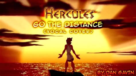 [vocal cover] hercules go the distance youtube