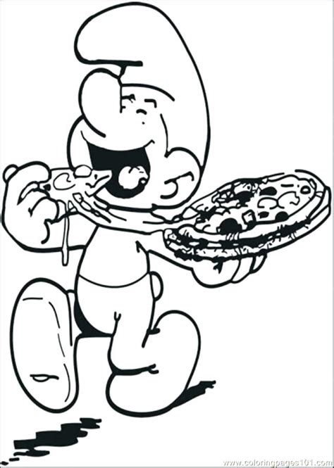 printable pizza coloring pages  getcoloringscom