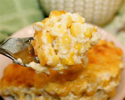 ~ My Rich And Creamy Baked Sweet Corn Casserole ~ Kitchen