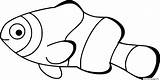 Fische Fisch Malvorlage Malvorlagen Clownfish Einfach Unterwassertiere Beste Elegant Tiere Kinderbilder Drucken Heilpaedagogik Zeichnung Zeichnungen Besuchen Onlycoloringpages sketch template
