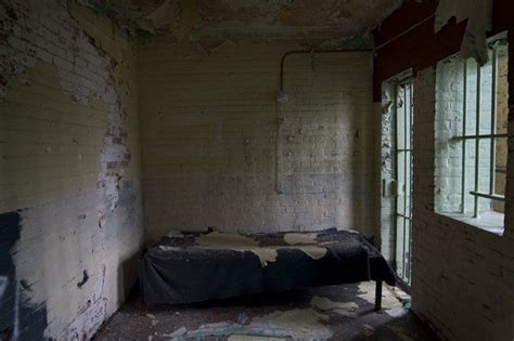 soft bed    abandoned york street jail bed  bed jail
