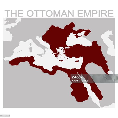 vektor karta oever det osmanska riket vektorgrafik och fler bilder pa