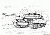 Coloring Pages Tank German Tanks Print Kids Colorkid раскраски Motorcycle выбрать доску sketch template
