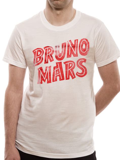 Bruno Mars Logo T Shirt Tm Shop