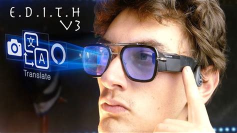 real edith glasses    advanced smart glasses image