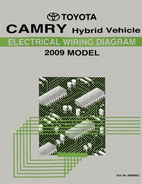 toyota camry hybrid wiring diagrams schematics layout factory oem ebay