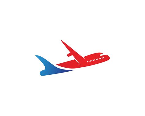 aircraft airplane airline logo label journey air travel airliner symbol vector