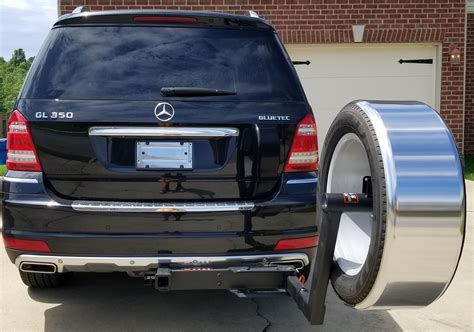 spare tire carrier  ml  gl models hitch mount  mods mbworldorg forums