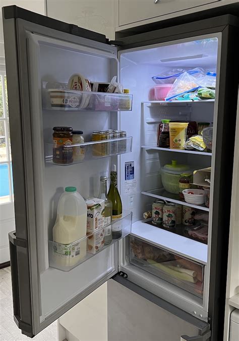 ᐉ samsung rb36t620esa freestanding 70 30 fridge freezer review r