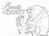 Beast Coloring Pages Beauty Getcolorings Printable sketch template