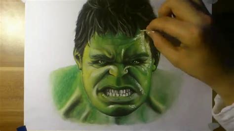 portrait drawing   hulk youtube