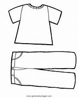 Kleding Vestiti Malvorlage Malvorlagen Vestito Kleidung Colorare Kleren Disegno Jurk Ausmalbilder Clothes Peuters Anziehen Anziehsachen Hosen Pantalone Misti Ausmalen Ausmalbild sketch template