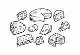 Charcuterie Queso Fromage Vektor Vectoriel Dripping Vectorified Zhengdacool Pictogramme Modifier Adidad8 sketch template